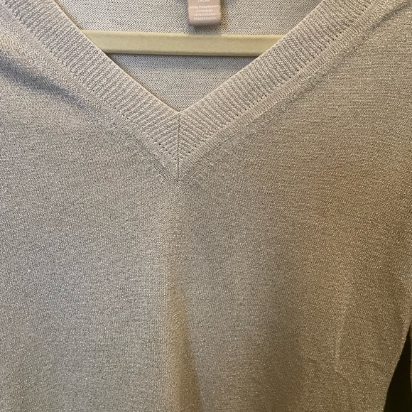 Banana Republic shiny cream sweater - size XS - Picture 7 of 7